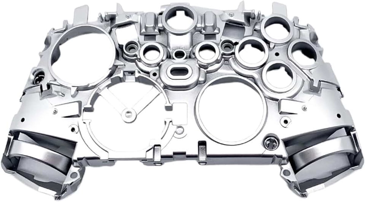 Frame Vervangend Mediaan Frame Shell Steunhouder Staan Accessoires voor Xbox Elite Controller Series 2, Zilver
