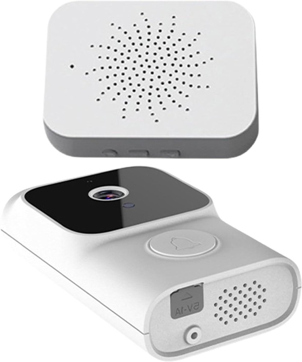 Videodeurbel Camera - Slimme Deurbel - Woning Beveiligen - Tweeweg Audio - 10 x 6 x 3 cm - Zwart