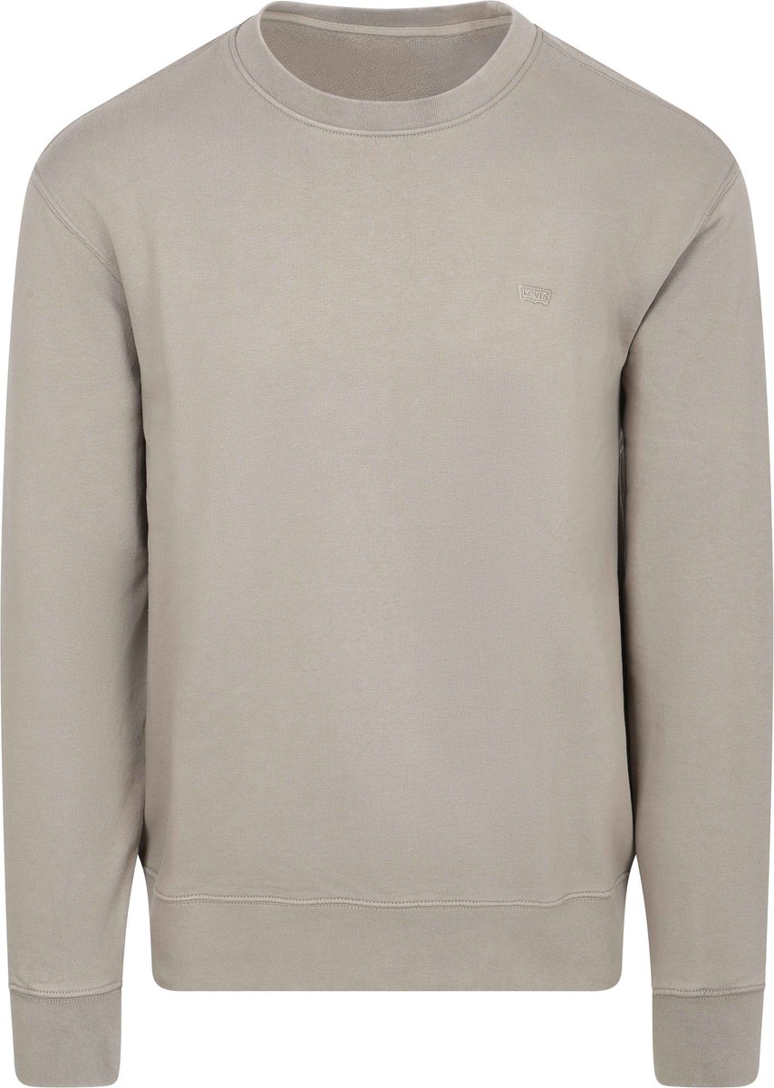 Levi’s Sweater Logo Taupe – Heren Sweaters Grijs