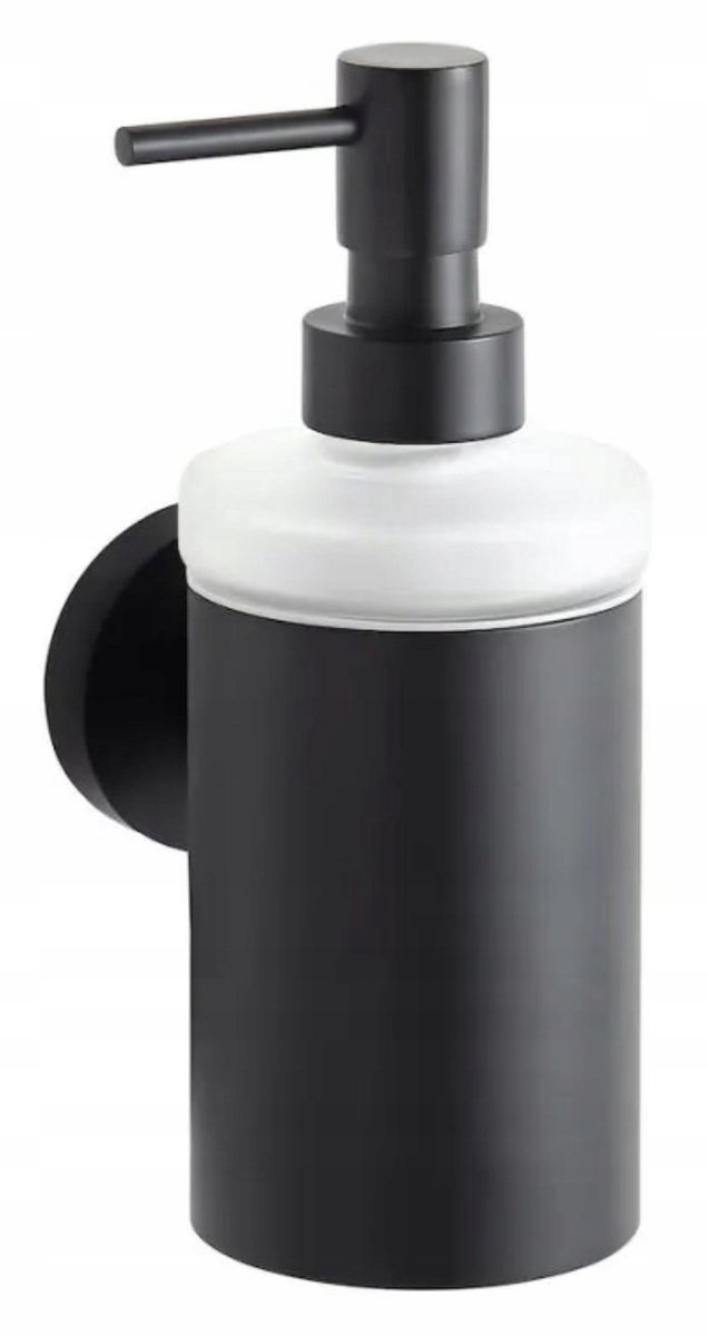 Stella Wanddispenser Zeep 200ml Mat Zwart