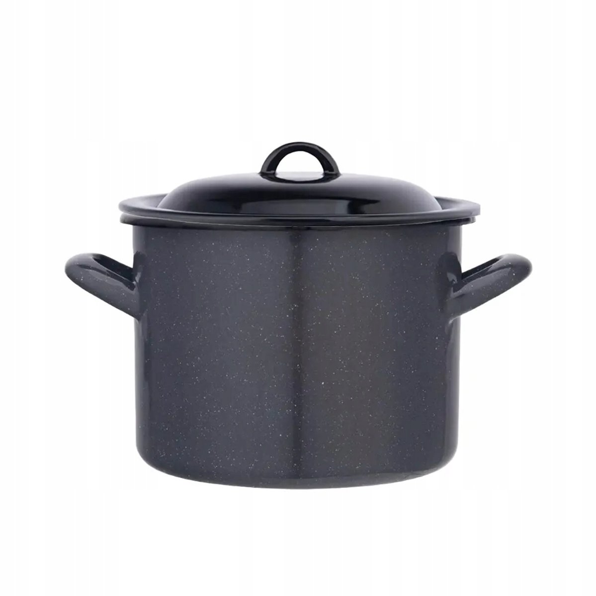 Silesia Emaille Pan 2.2L 16cm Grijs Gekreukt - Geschikt voor Inductie