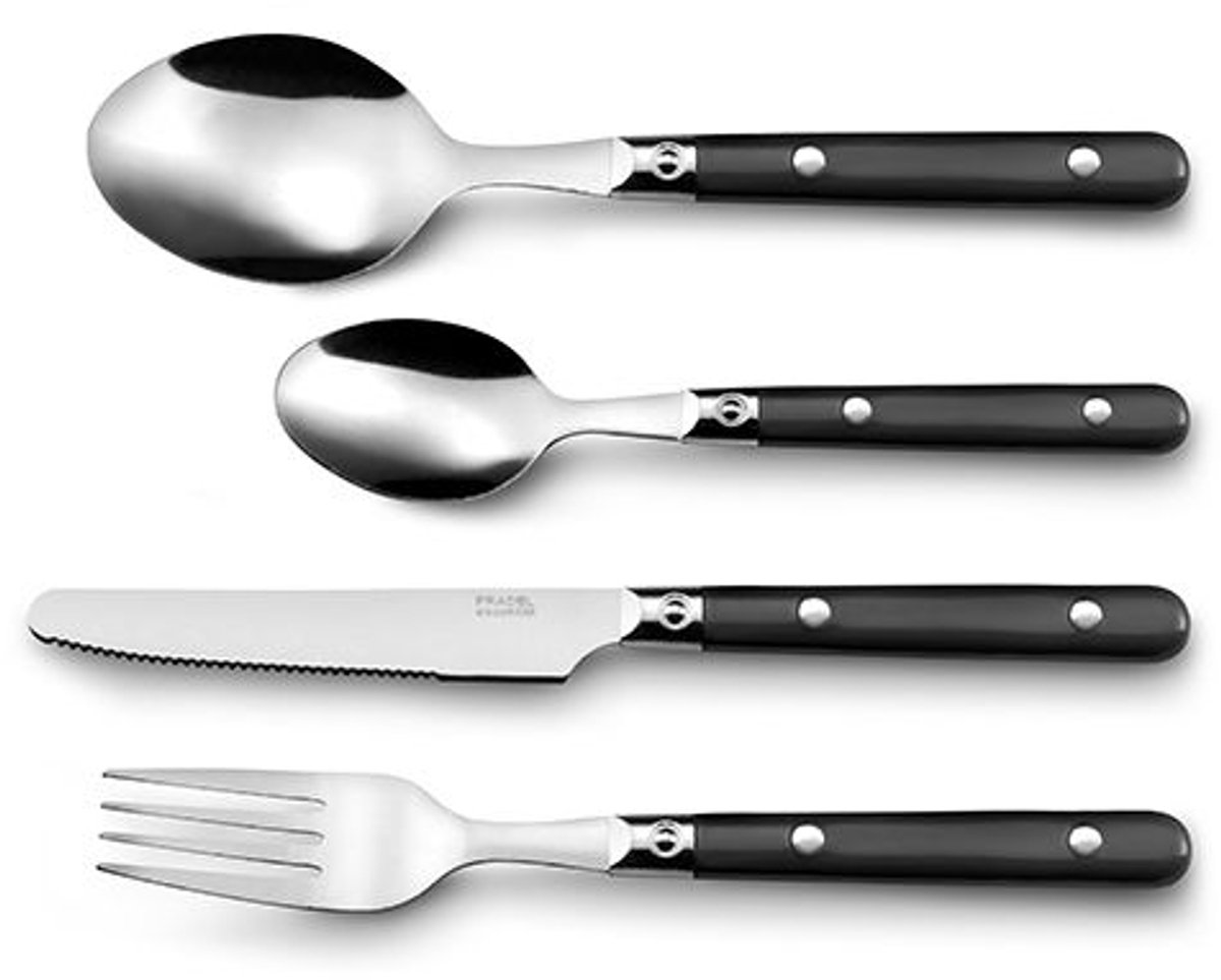 Bestekset Amefa Saxo Metaal Tweekleurig 16 Onderdelen (25 cm)