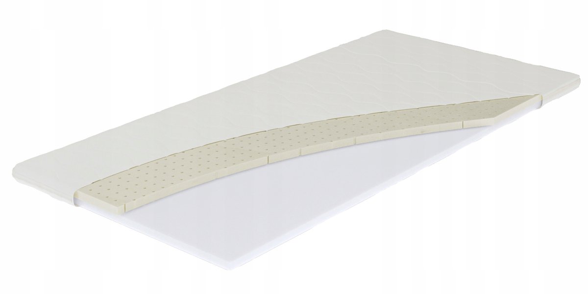 Asen Latex-schuim topper 160x200 cm - Verzachtende matras overlay H2/H3