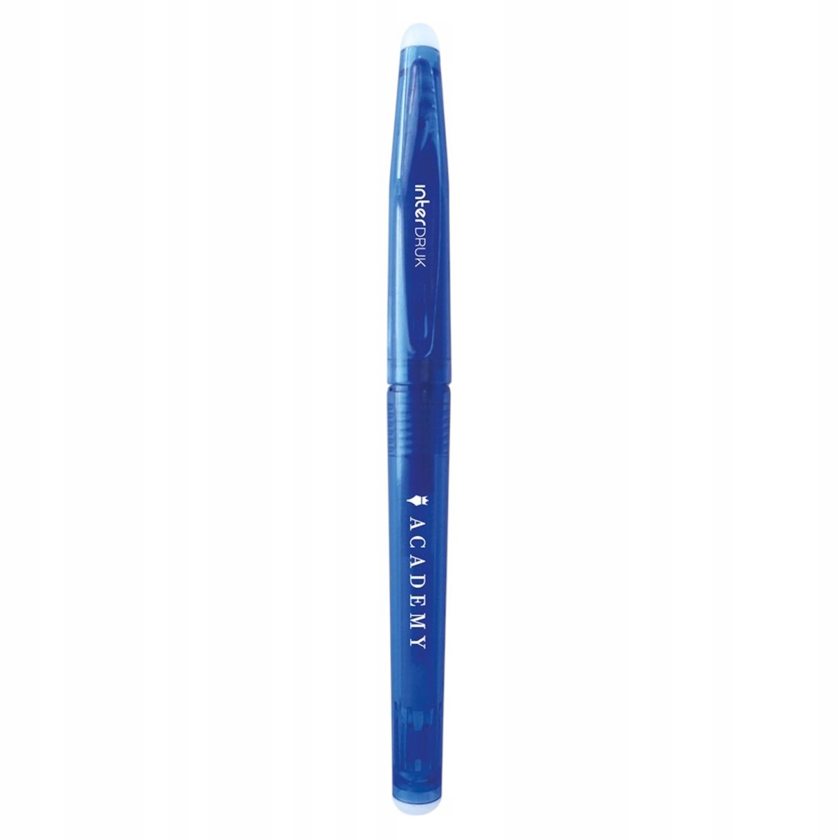 Interdruk Academy Uitwisbare Pen Blauw 0.7mm met Gum