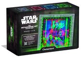 Clementoni Star Wars Metamorphic Art Puzzel - Episode I-II-III - Puzzel 520 Stukjes met LED Lijst