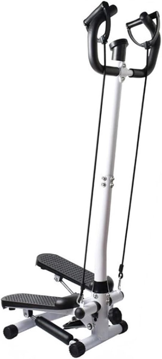 Mini Hometrainer - Fiets Trainer - Arm en Been Training - Opvouwbaar LCD Display - 50x37x23.5 cm - Zwart Wit