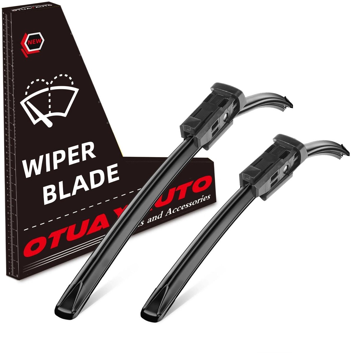 Voorruitenwissers set 650 mm/450 mm - compatibel met Audi, Seat, Passat 3G5 - optimale zichtbaarheid - SnelShoppen