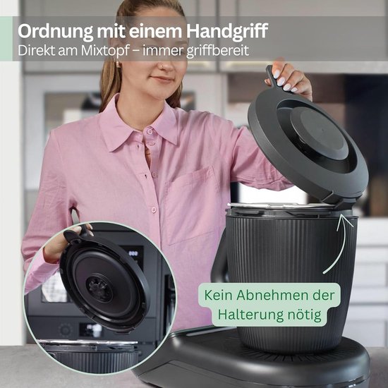 Compatibel Thermomix TM7 - Perfecte houder voor Thermomix TM7, praktisch, stabiel en precies passend van Compatibel — afbeelding 3