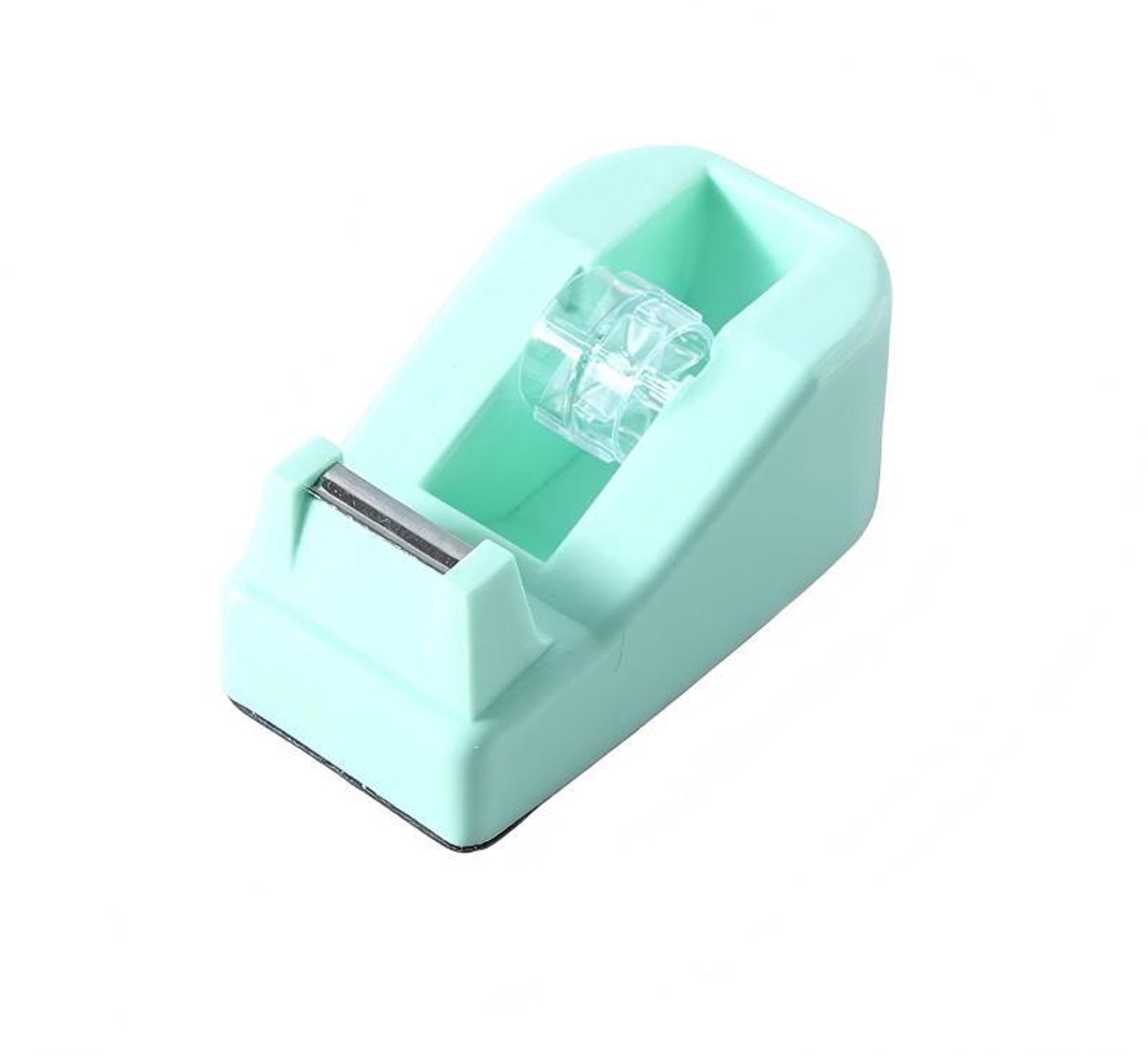 Tapehouder – Houder voor zelfklevende tape – Compacte dispenser met antislipbasis – Geschikt voor kantoor, thuis en school – Groente