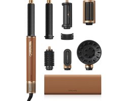 Dreame AirStyle Pro 2 - 7-in-1 Föhn en Stylingtool - Krultang, Volumeborstel & Diffuser - Luchtstroom tot 60 m/s - NTC Temperatuurbewaking - Incl. Opbergtas - Brown