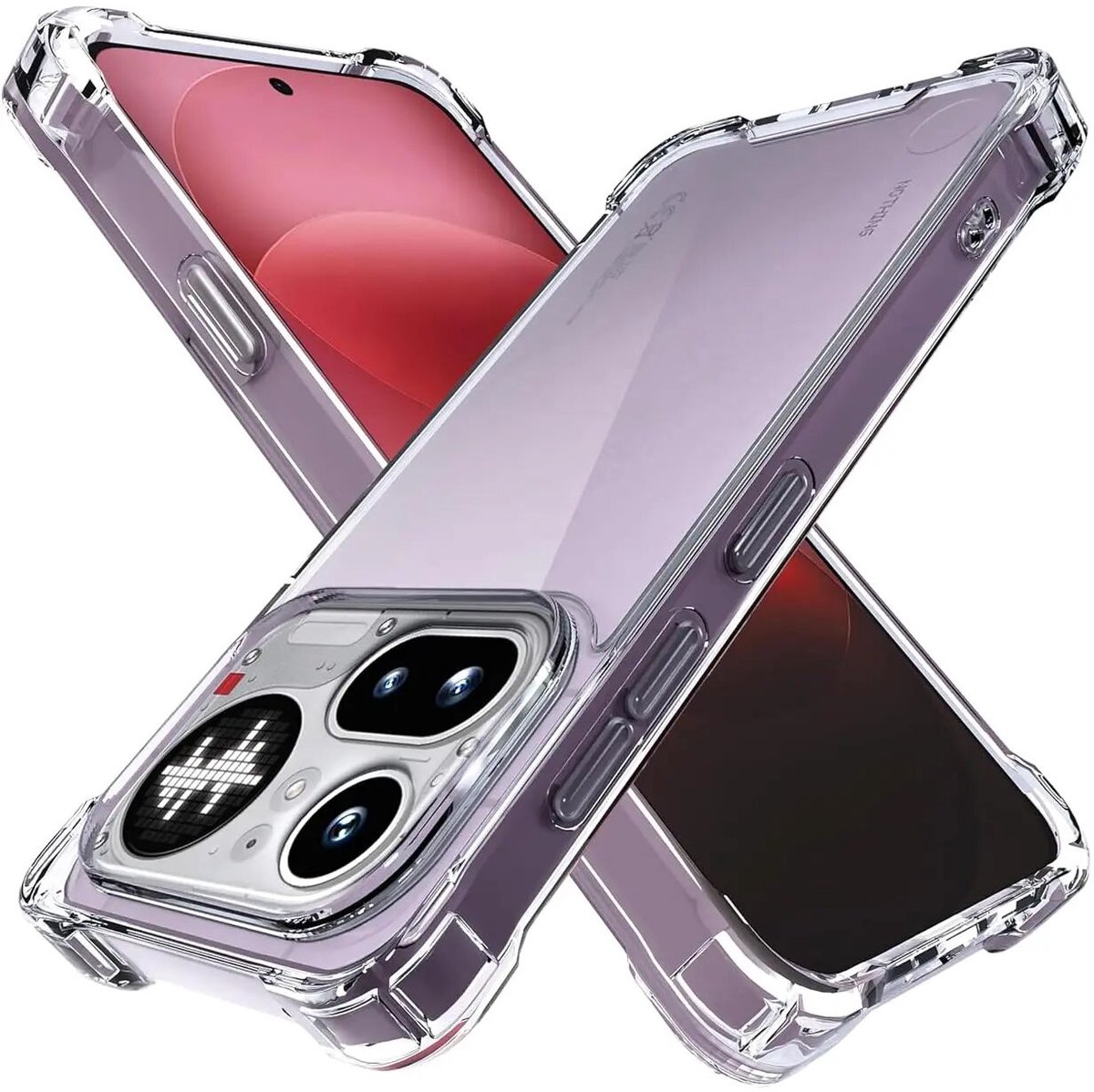 Transparant Hoesje Geschikt voor Nothing Phone (4a) Pro | Schokbestendig TPU | Back Cover | Dun | Flexibel | Shockproof | Doorzichtig