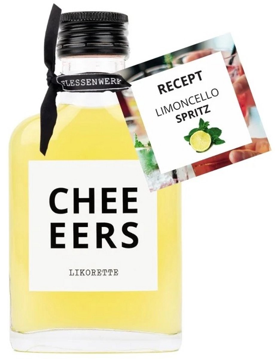 BOTTLE LANGUAGE - Likorette - CHEEEERS - Limoncello - 100 ml