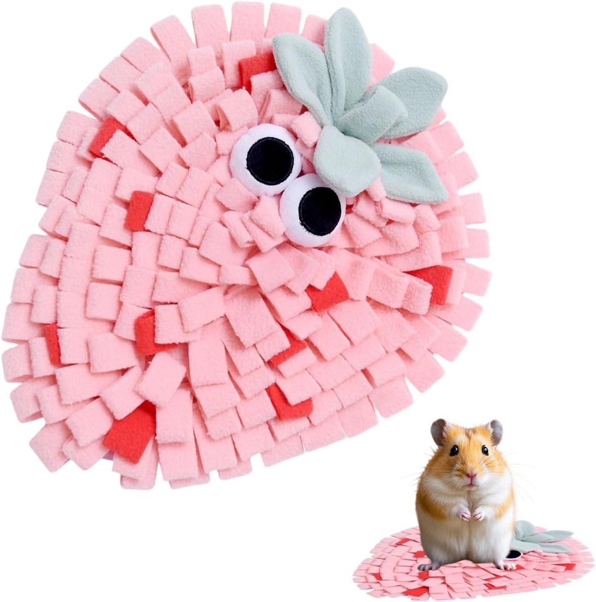 Honden Snuffelmat - Voer Puzzel Speelkleed - Voedsel Zoeken - Interactief Verrijkend Speelgoed - 25 x 20 x 3 cm