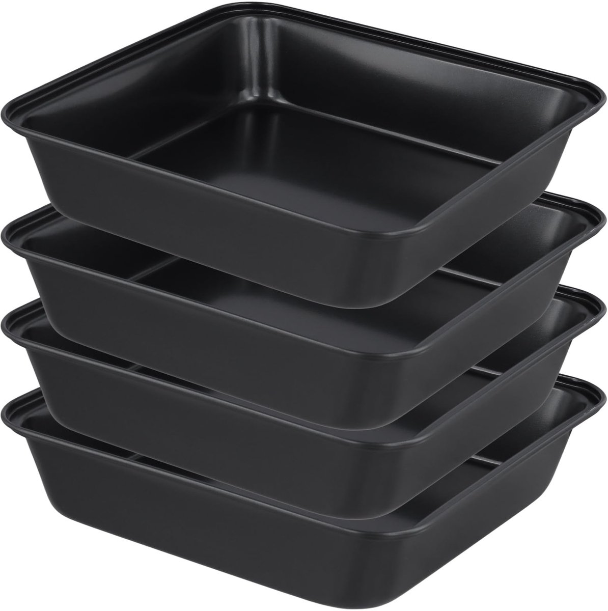 Bakvorm 22 x 22 cm - vierkant - antiaanbaklaag - perfect voor brownies en taarten - SnelShoppen