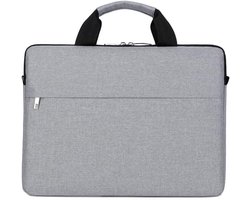 Laptoptas - Schoudertas - Veilig Transport - Waterdicht Oxford Doek - 156 inch - Grijs