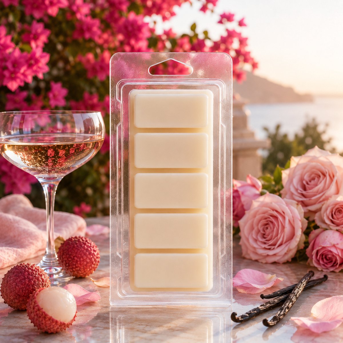 Waxmelts Amor - Snapbar - 55 gram - Sojawas - Handmade - Dierproefvrij - Huisparfum - Voor in geurbrander - Geur in huis - Geurkaars