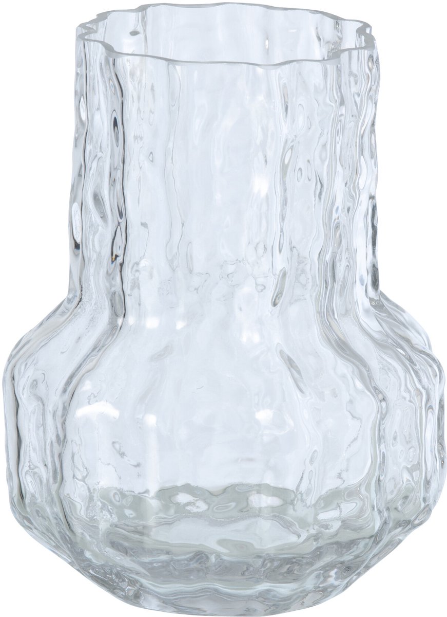 J-Line vaas Onregelmatig - glas - transparant