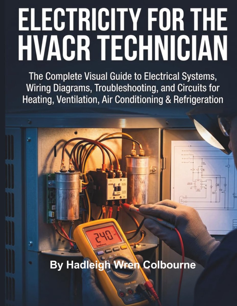 For the HVACR Technician: The Complete Visual Guide to Electrical Systems, Wiring Diagrams, Troubleshooting, and Circuits for Heating, Ventilation, Air Conditioning & Refrigeration