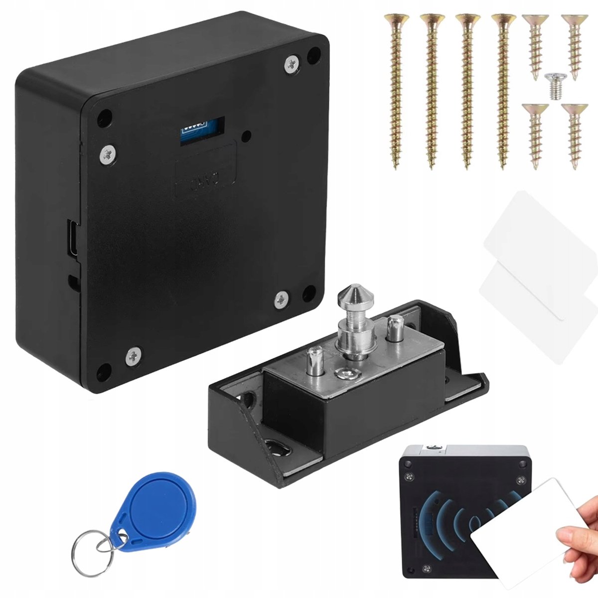 Verborgen NFC RFID Gooigleuf - Slim meubelslot
