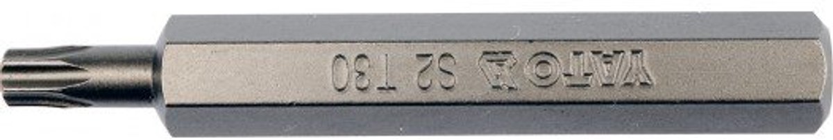 YATO Torx Schroefbit T30 x 75 mm, 10 mm zeshoekige houder