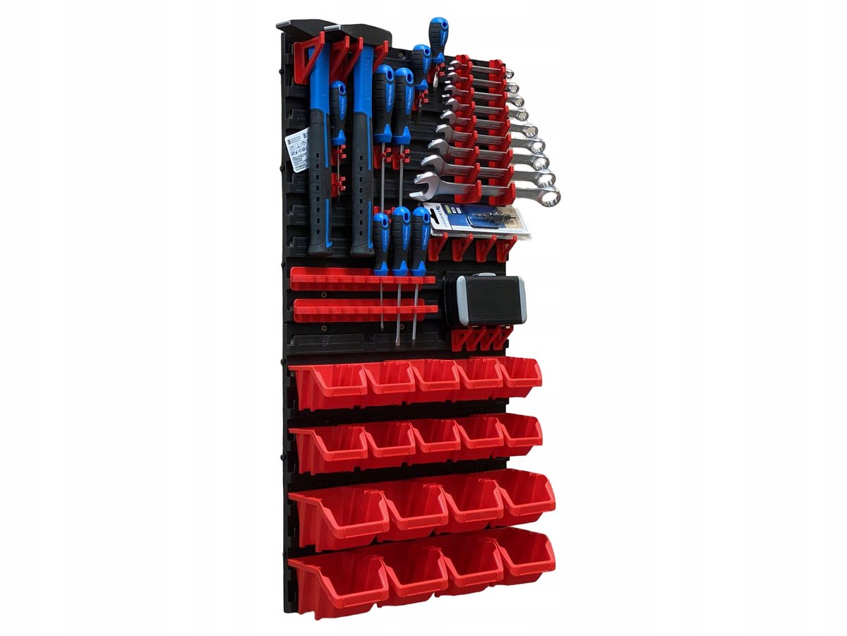 TABLICO Gereedschapswand 38,6x78 cm met Kuipjes & Haken - Nederlands Product