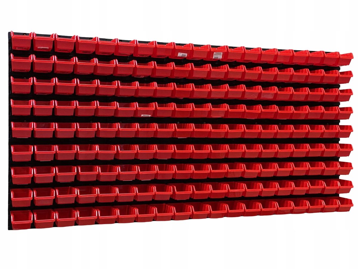 TABLICO Gereedschapswand 154,7x78 cm met Bakjes & Stickers | Gemaakt in Polen