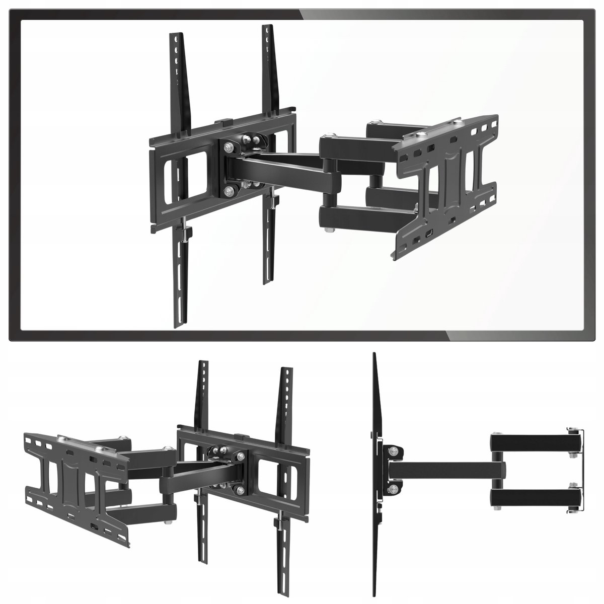 Draaibare TV Muurbeugel 32-80 Inch | Universeel | Max 60 kg