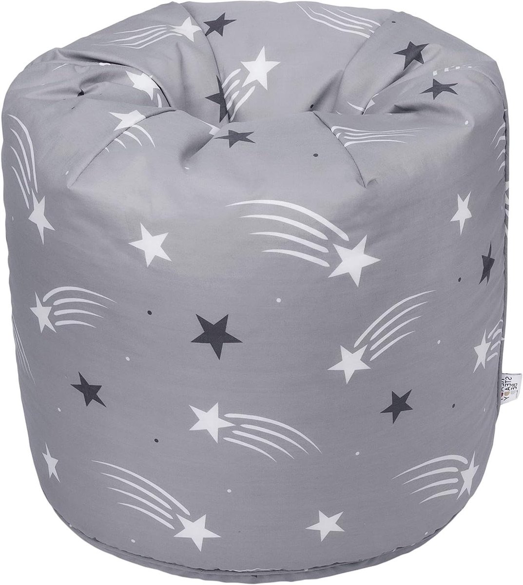 Kinderzitzak - Peuter stoel - Ontspannen en spelen - Ergonomisch ontwerp - 50x50x50 cm - Zwevende sterren