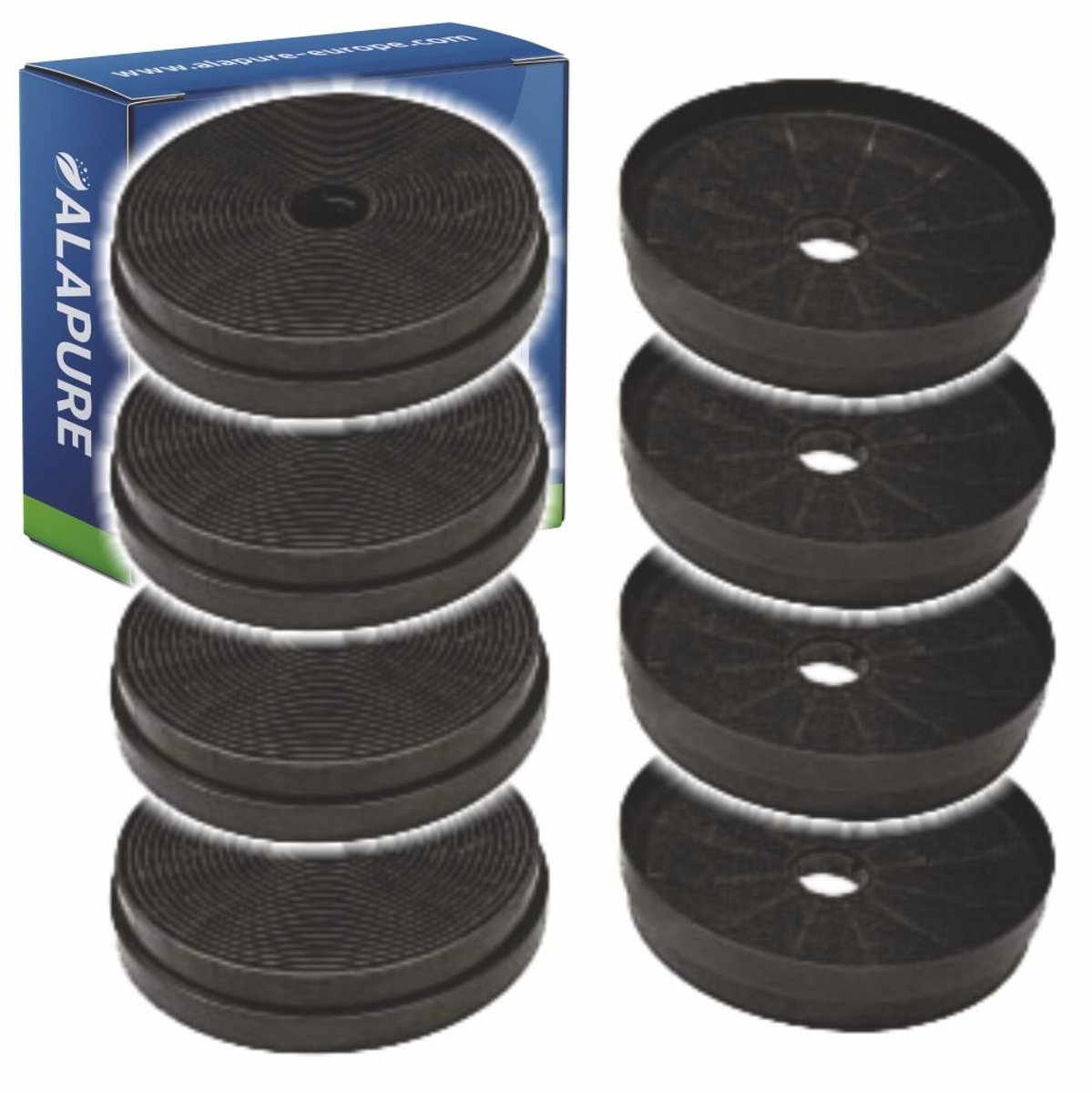 4x Koolstoffilter voor Etna HF2004 / 735140