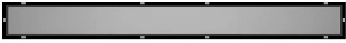 DutchLine - Losse Tegelrooster - RVS – 700x70mm