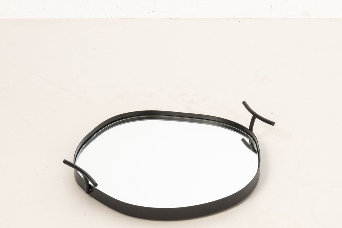 J-Line Spiegelplateau - ijzer - zwart - small