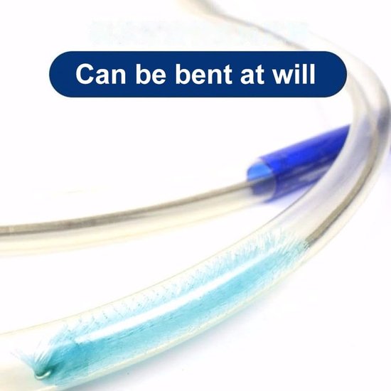 Flexibele dubbele uiteinden elastische nylon gebogen pijp reinigingsborstel spiraal slang reinigingsborstel voor thuis en keuken aquarium — afbeelding 4