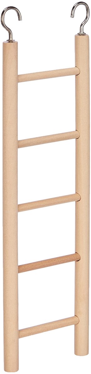 31555 houten ladder 5 treden; 22 x 7 cm