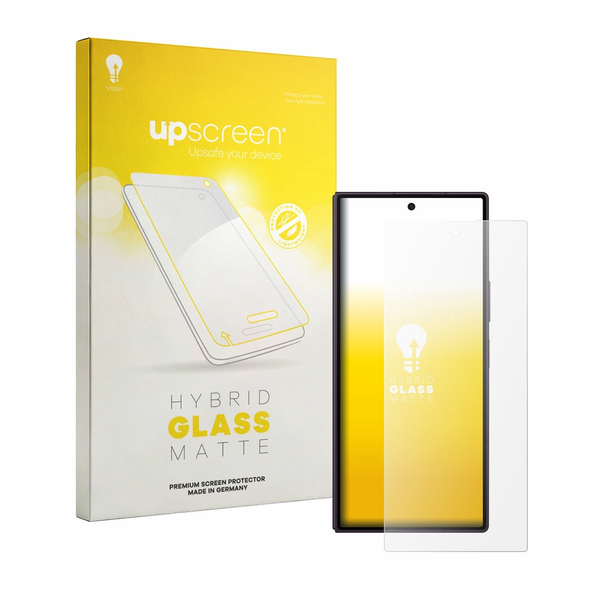 upscreen - Screenprotector voor Samsung Galaxy Z Fold 8 Ultra - Folie Beschermfolie Beschermglas matte