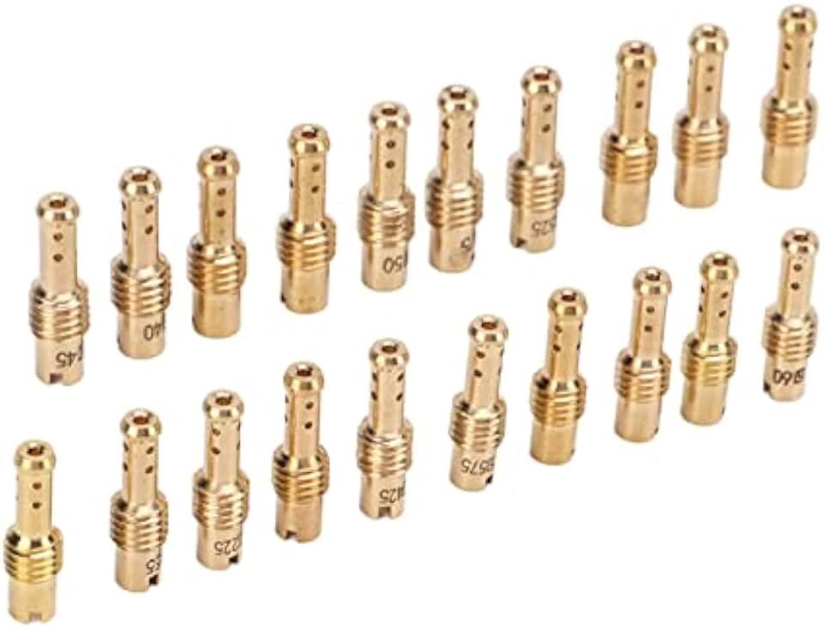 20 Stuks Carburateur Slow Pilot Jet Set 12.5-60, Vervanging voor VM TM TMX Carbs