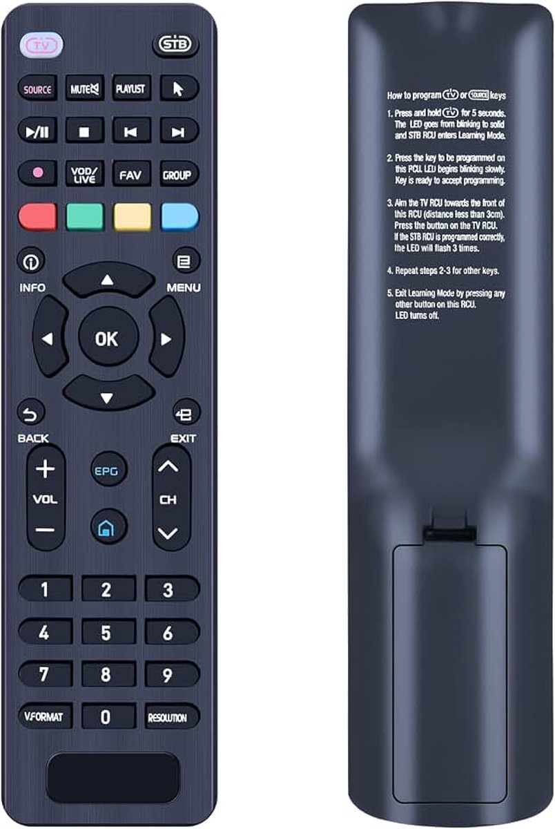 Afstandsbediening voor Dreamlink T TPlus T2 Formuler O2F9 02F9 Z+, Z Nano, Z Alpha Dlite, Dlite+ TV Box