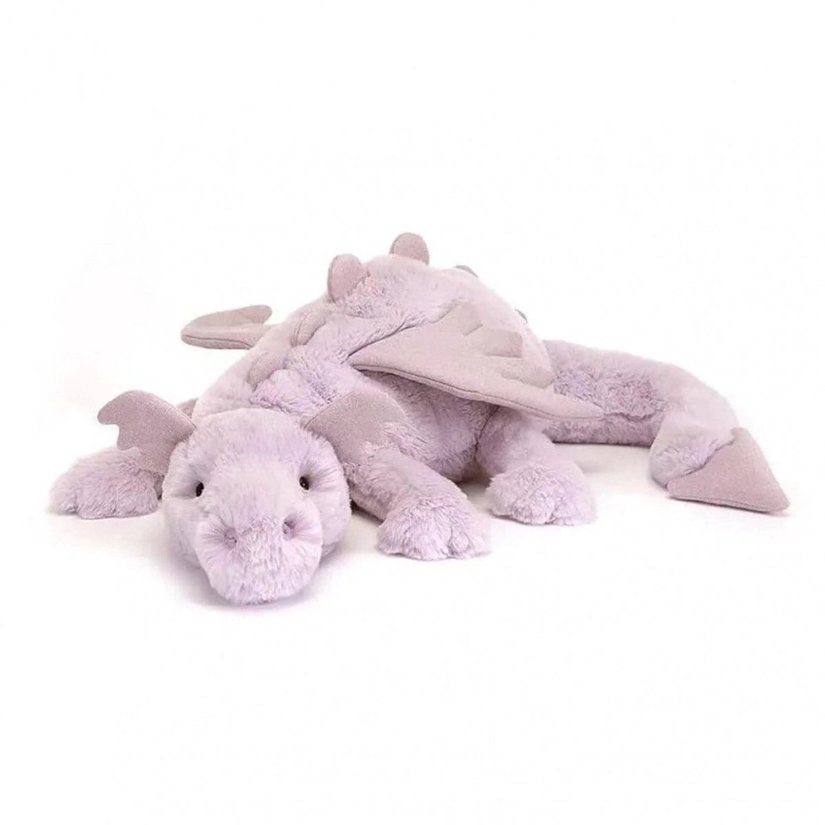 Casalora Pluche Knuffel – Draakkussen Drake Knuffel – 50 cm – Sknuffel Dino Speelgoed – Paars