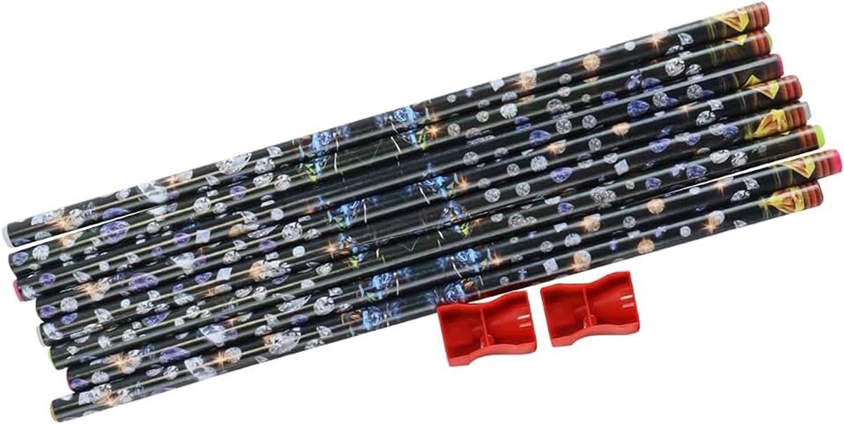 8 stuks strass-steentjes-picker, zelfklevend waspotlood voor strass-steentjes, strass-steentjes-picker met puntenslijper