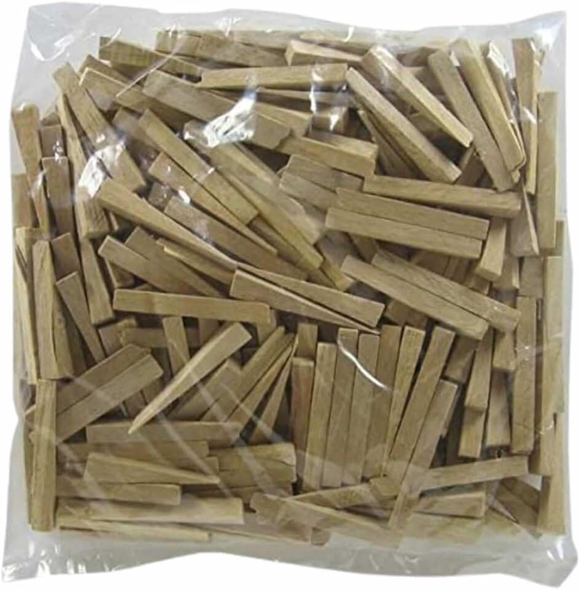Tegelwiggen 1000 stuks hout
