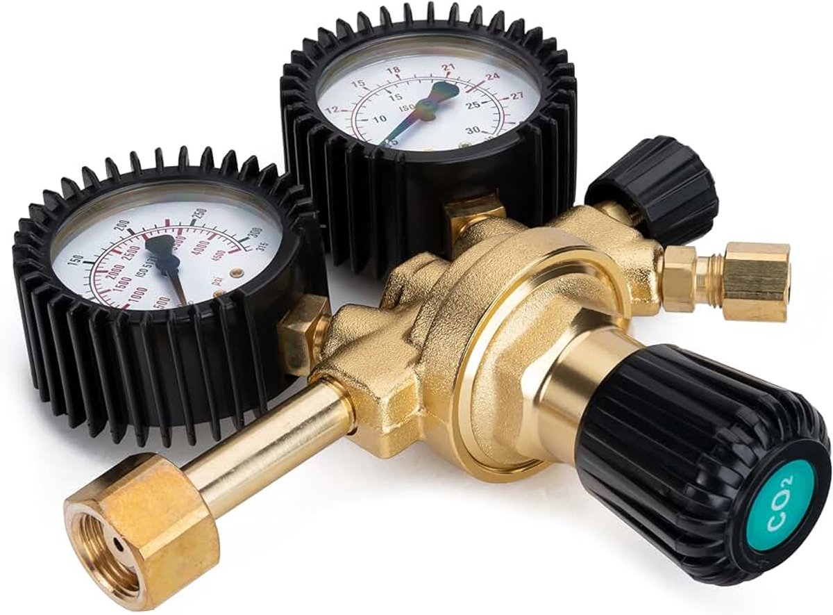 Drukregelaar, voor argon/CO2-beschermgas voor MIG/MAG-lasapparaat