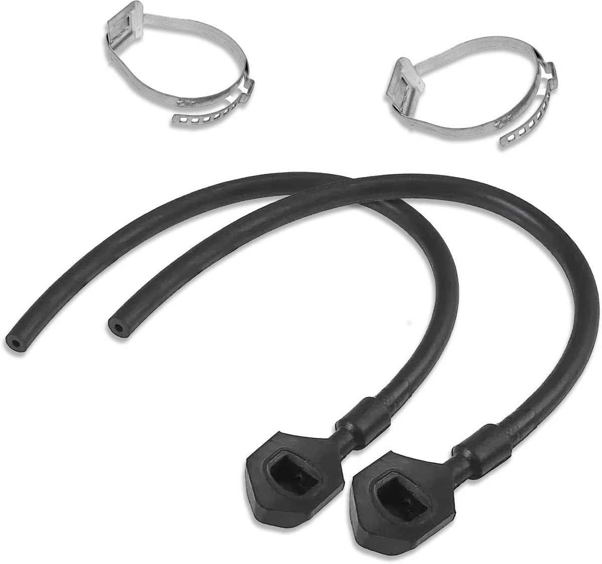(2 stuks) LHM retourleidingen voor hydraulische vering en bevestigingsklem compatibel met Citroen Xantia C5 XM 96050399 96127591
