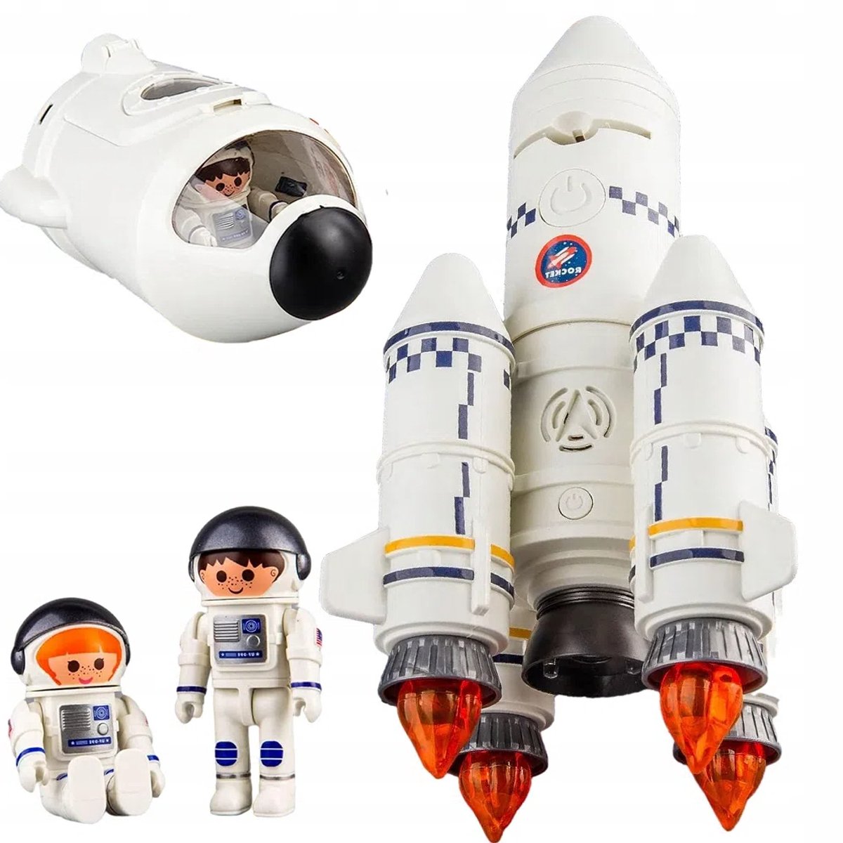 Interstellar Raketenset met Projector, Licht & Geluid - 5-in-1