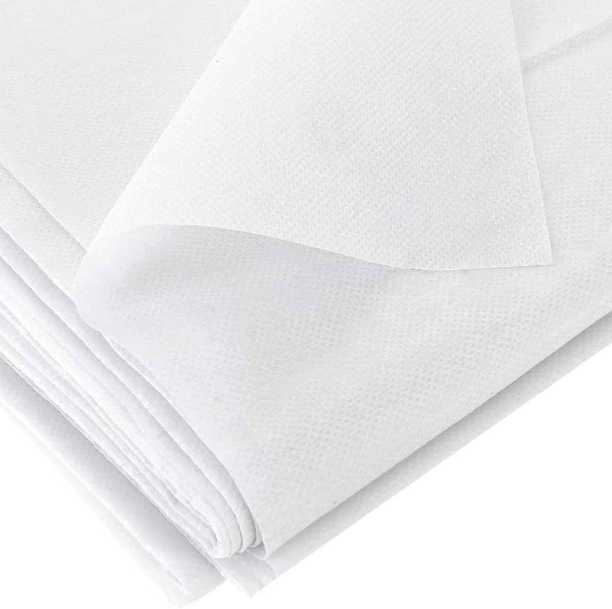 300 x 100 cm, inlegstof om op te strijken, dikke versie, wit, opstrijkbare vliesstof in lichte dikte, gemakkelijk op te strijken, voor naaihandwerk, knutselen, doe-het-zelf
