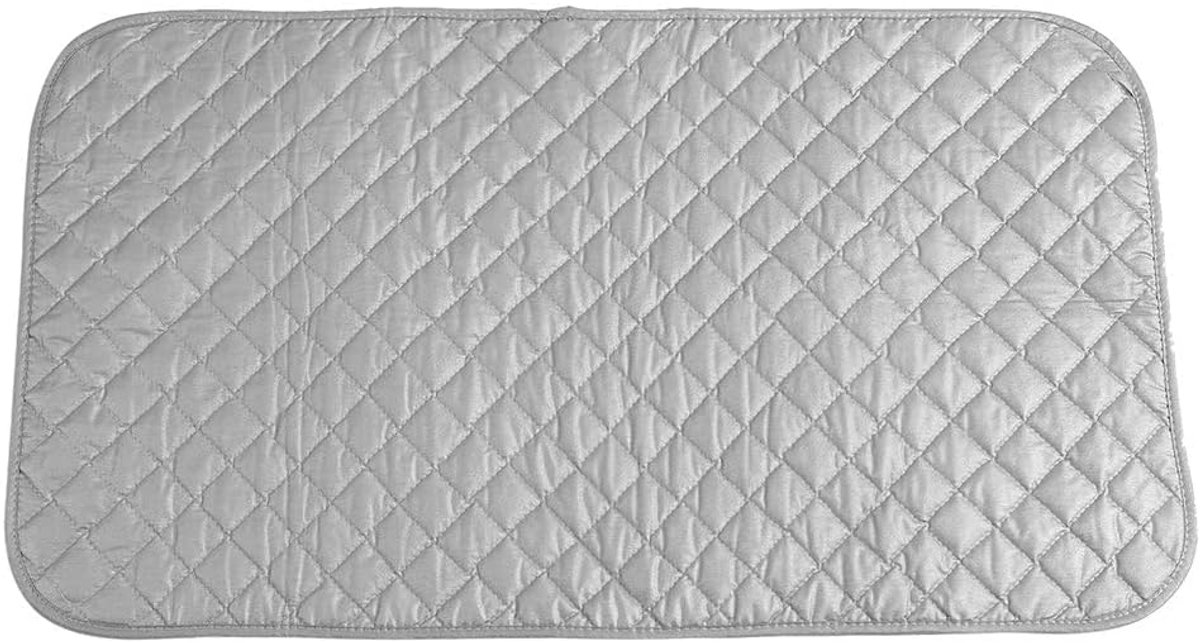 hittebestendig Strijkkussen Mat, opvouwbare antislip premium katoenen strijkmat deken, Tafelblad Strijkdeksel, Draagbare Strijkmat voor wasmachine, droger, 33,5 x 19 inch