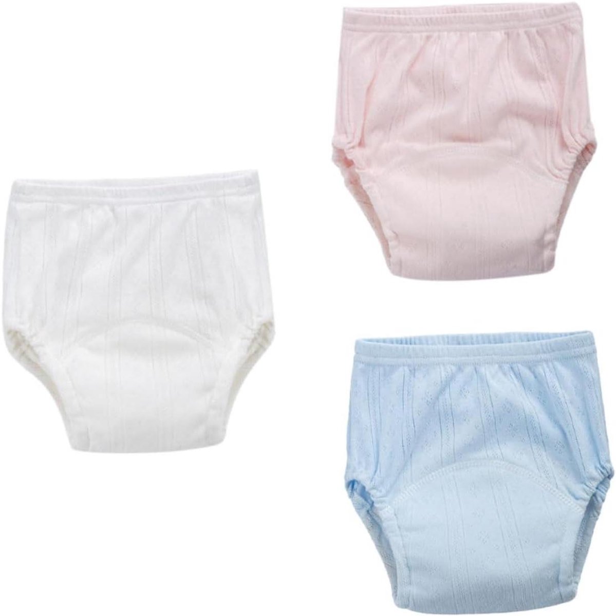 Trainingsbroekjes Katoen - Potty training broekjes - Zindelijkheidstraining - 4-laags Absorptie - 44x24CM - Meerdere Kleuren
