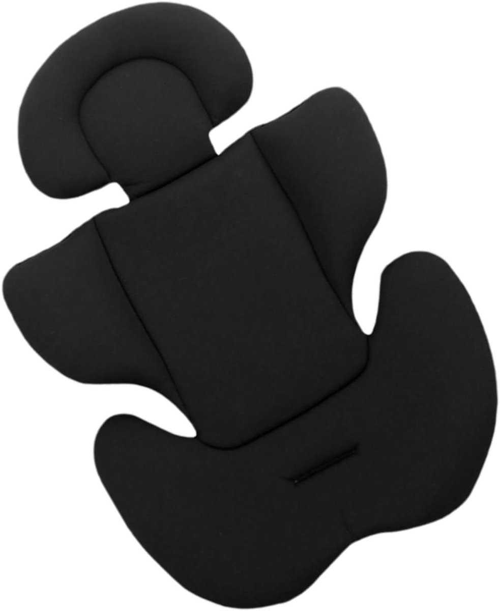 Baby autostoel kussen - Hoofdsteun neksteun - Comfortabele reis - Traagschuim ondersteuning - 6 x 28 x 6 cm - Zwart