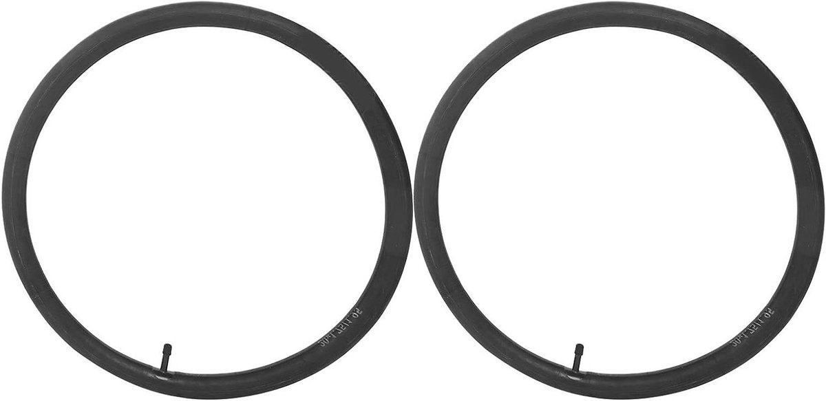 Fietsbinnenband - Vouwfiets binnenband - Veilig Fietsen - Hoge Luchtdichtheid - 20 x 175/195 - Zwart