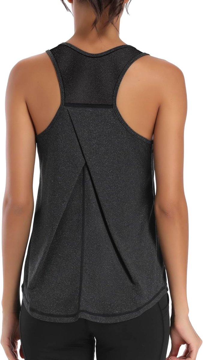 Tops voor vrouwen mouwloze yoga fitness shirts Racerback sporttop voor vrouwen
