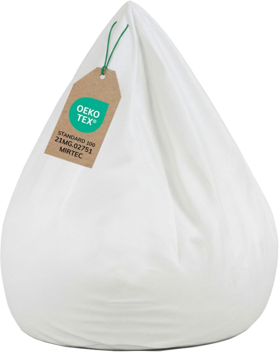 SnelShoppen - Zitzakhoes voor binnenruimtes, S, 70 x 105 cm, geschikt voor polystyreen ballen, binnenzak zonder vulling, ideaal als zitzak, peer en Be