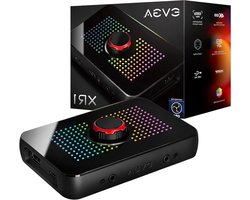 Capture Card - Video Opname Apparaat - Streamen en Opnemen - 4K Doorvoer Modus - 470 Grams - Zwart